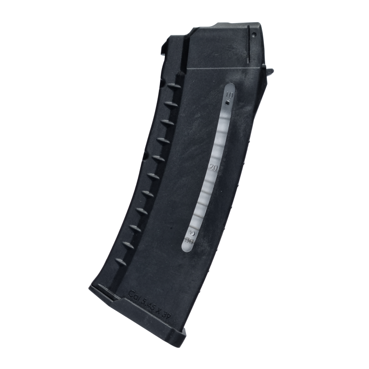 Magazynek AK74 Polimer 30 Naboi z Okienkami, Black - IMI Defense