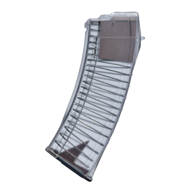 Magazynek AK74 Polimer 30 Naboi, Przezroczysty - ISD