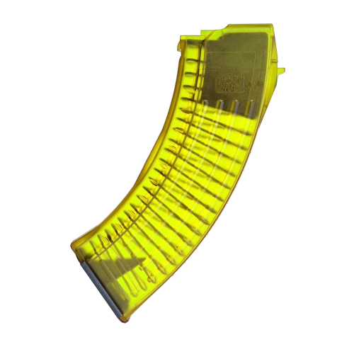 Magazynek KM-C65A AK / AKM Polimer 30 Naboi, Gen 2, Clear Lemon - WBP / Kobold Customs
