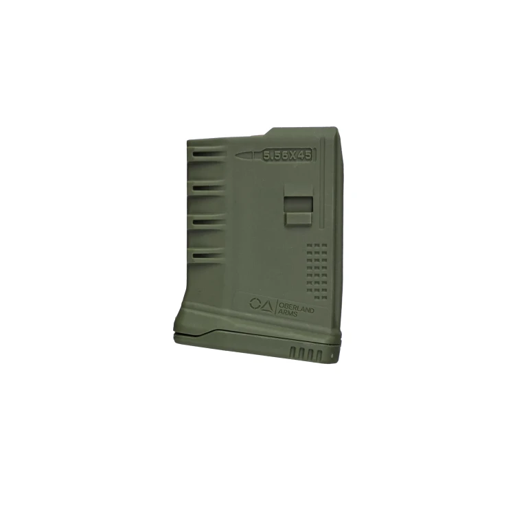 Magazynek AR15 Polimer 10 Naboi, OD Green - Oberland Arms