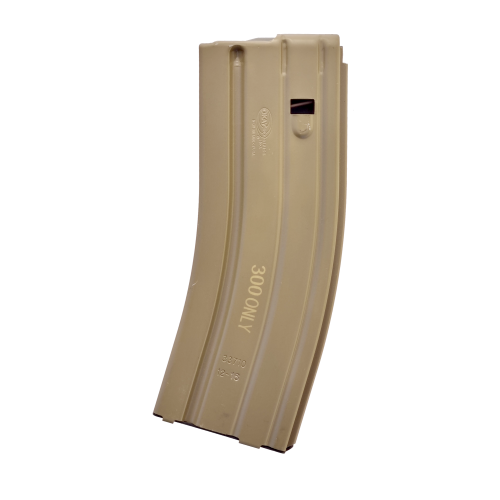 Magazynek AR15 300 BLK Aluminium 30 Naboi, Tan - Okay Industries