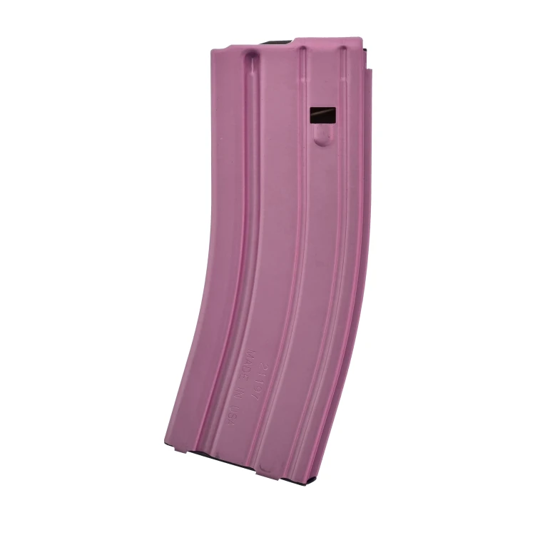 Magazynek AR15 Aluminium 30 Naboi, Pink - Duramag