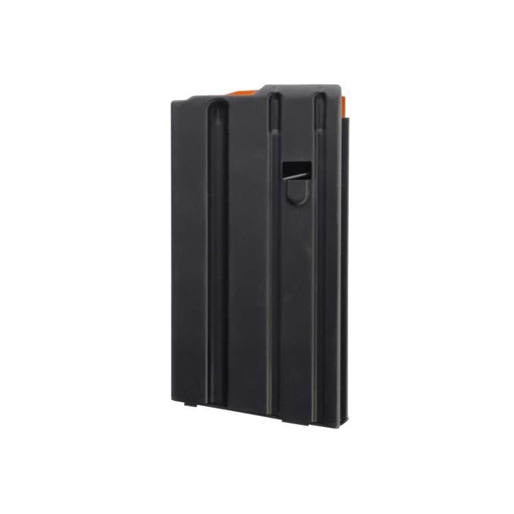 Magazynek AR15 Stalowy 20 Naboi, Black w/ Orange Follower - Duramag
