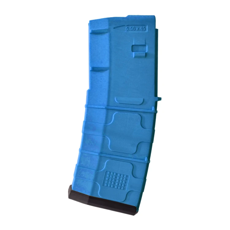 Magazynek AR15 Polimer 30 Naboi, Niebieski - PUFGUN
