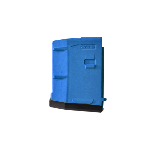 Magazynek AR15 Polimer 10 Naboi, Niebieski - PUFGUN