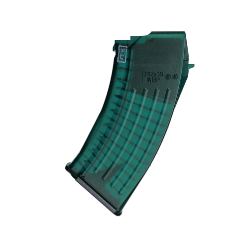 Magazynek KM-MC7A AK / AKM Polimer 20 Naboi, Gen 2, Clear Jungle - WBP / Kobold Customs