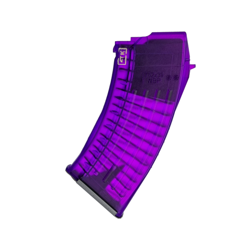 Magazynek KM-MC14A AK / AKM Polimer 20 Naboi, Gen 2, Clear Violet - WBP / Kobold Customs