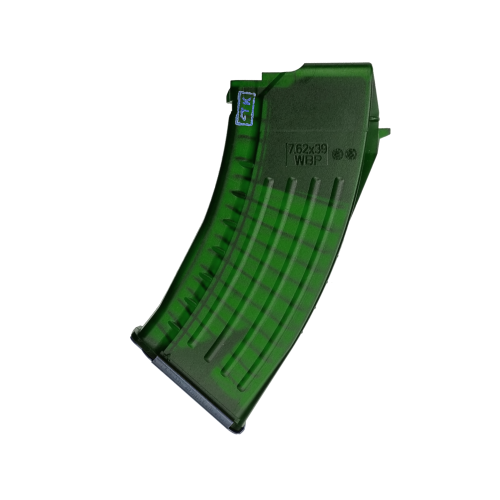 Magazynek KM-MC81A AK / AKM Polimer 20 Naboi, Gen 2, Clear Forest - WBP / Kobold Customs