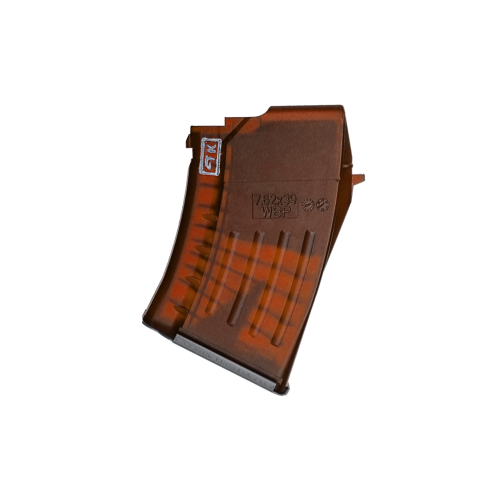 Magazynek KM-S42A AK / AKM Polimer 10 Naboi, Gen 2, Smoke Amber - WBP / Kobold Customs