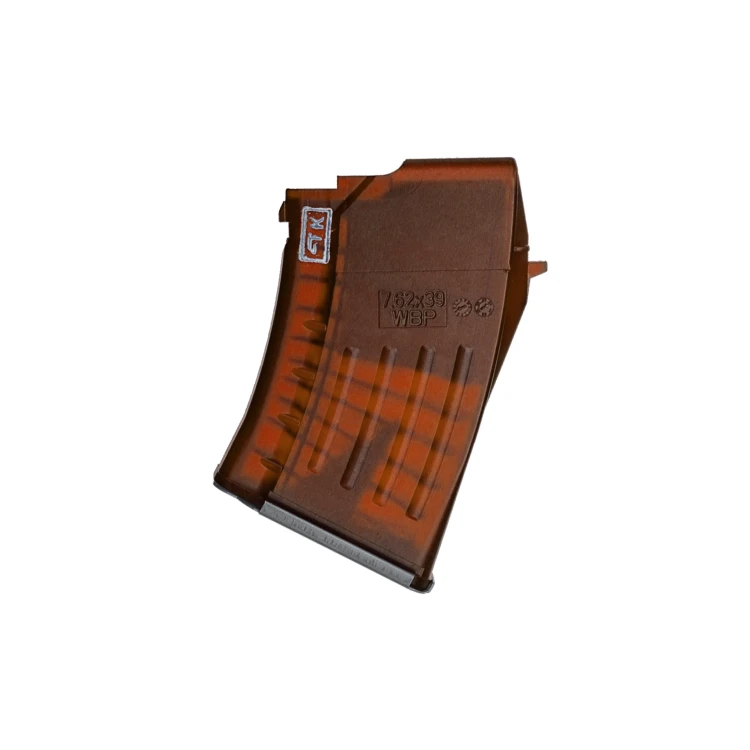Magazynek KM-S42A AK / AKM Polimer 10 Naboi, Gen 2, Smoke Amber - WBP / Kobold Customs