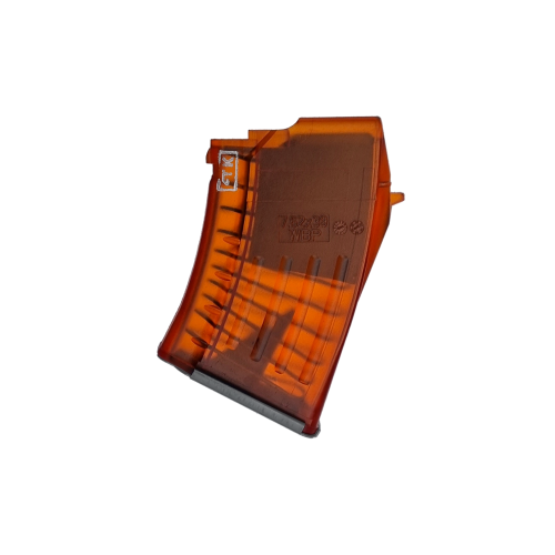 Magazynek KM-SC42A AK / AKM Polimer 10 Naboi, Gen 2, Clear Flame - WBP / Kobold Customs
