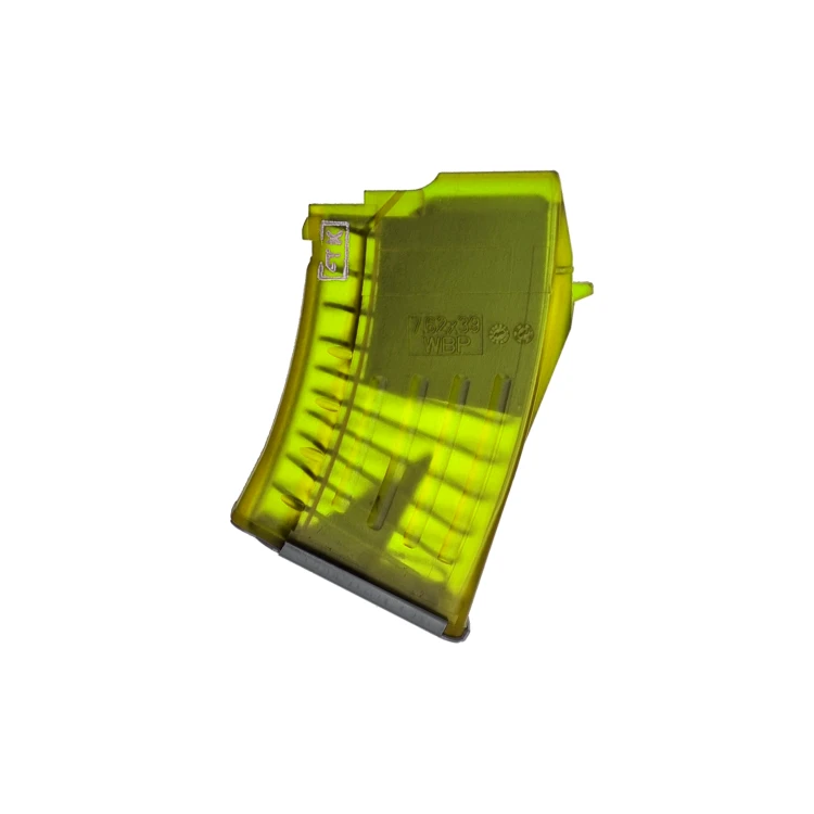 Magazynek KM-SC65A AK / AKM Polimer 10 Naboi, Gen 2, Clear Lemon - WBP / Kobold Customs