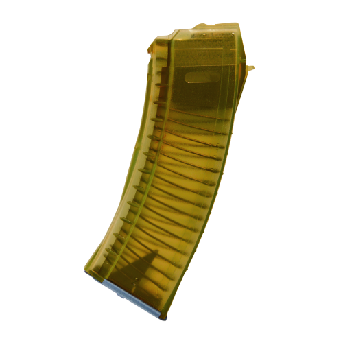 Magazynek KM-82 AK74 / Tantal Polimer 30 Naboi, Translucent Brass - WBP / Kobold Customs