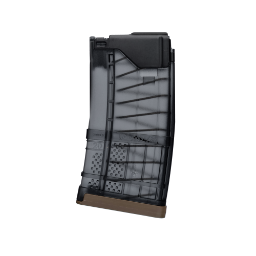 Magazynek AR15 300 BLK Kompozytowy 20 Naboi, Translucent Smoke - Lancer