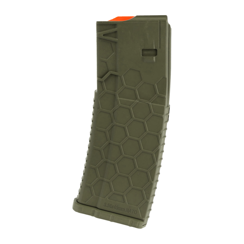 Magazynek AR15 Polimer 30 Naboi, Series 2, OD Green - Hexmag