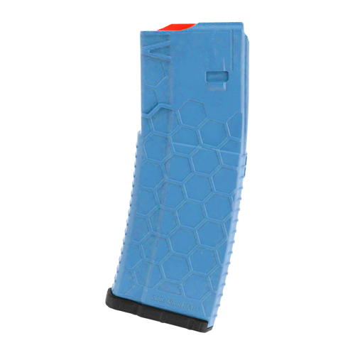 Magazynek do amunicji ślepej AR15 Polimer 30 Naboi, Niebieski - Hexmag / SafeTacMag