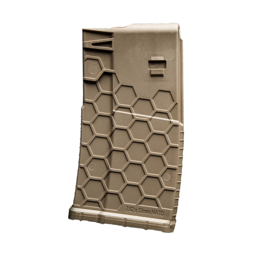 Magazynek AR10 Polimer 20 Naboi, FDE - Hexmag