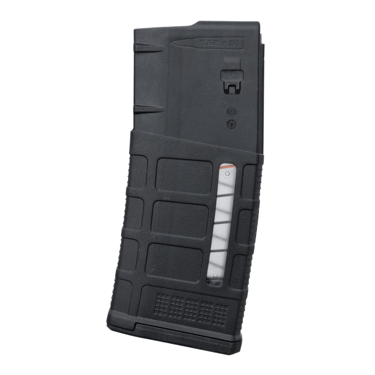Magazynek PMAG 25 LR/SR GEN M3 Window AR10 / SR25 25 Naboi, Black, MAG292 - Magpul