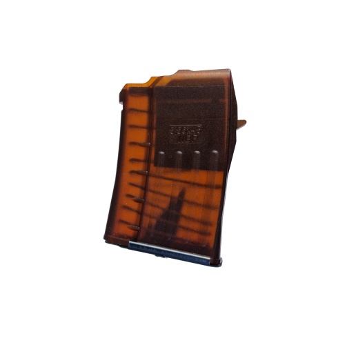 Magazynek Beryl / AK 5.56 Polimer 10 Naboi, Smoke Amber - WBP / Kobold Customs