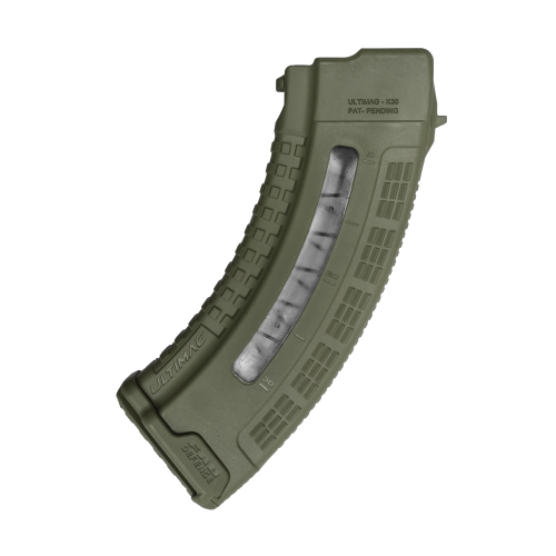 Magazynek Ultimag 30R AK / AKM Polimer 30 Naboi, OD Green - FAB Defense