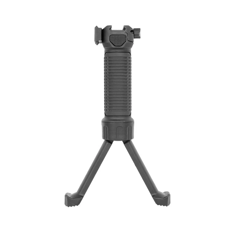 Chwyt pionowy + Bipod Picatinny EBF-1, Czarny - IMI Defense