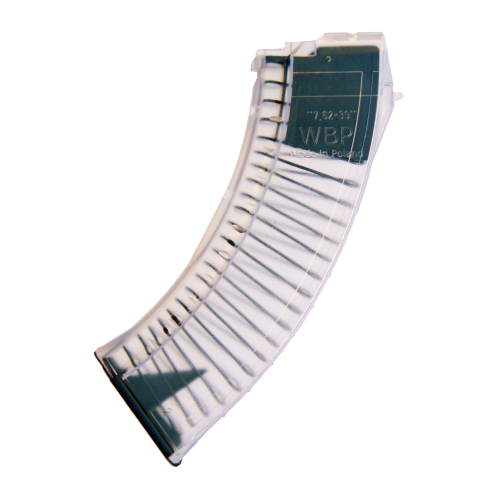 Magazynek AK / AKM Polimer 30 Naboi, Gen 1, Bezbarwny - WBP