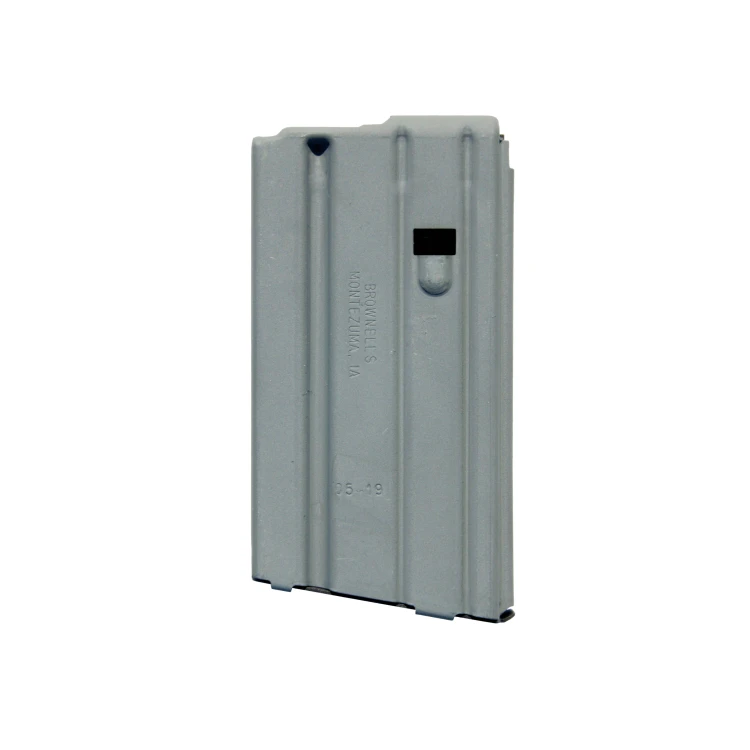 Magazynek AR15 Aluminium 20 Naboi, Szary - Brownells