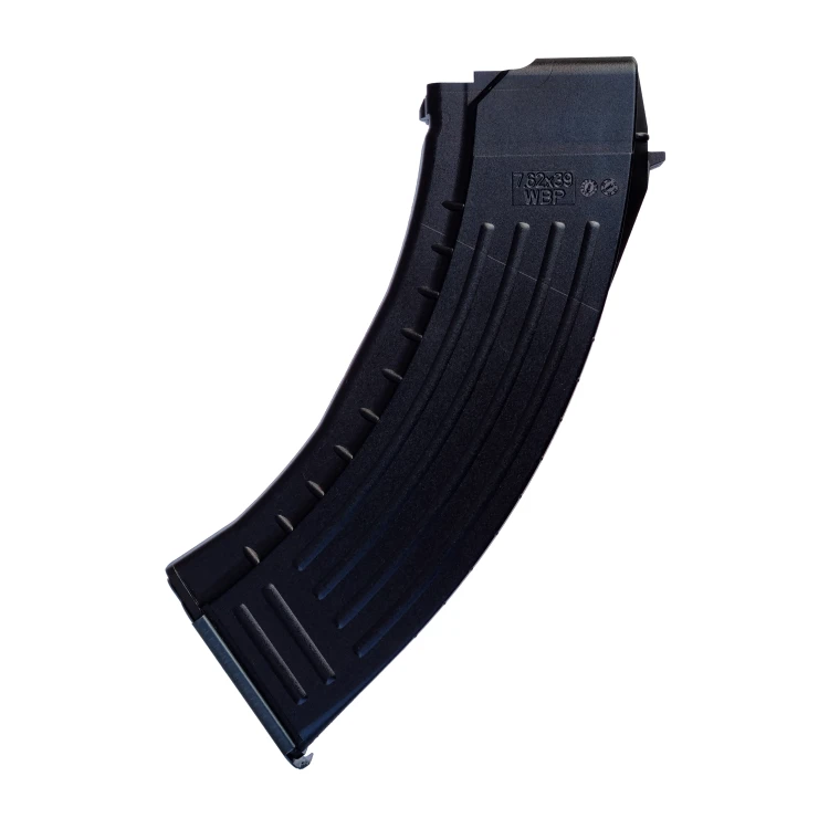Magazynek KM-5A AK / AKM Polimer 30 Naboi, Gen 2, Opaque Black - WBP / Kobold Customs